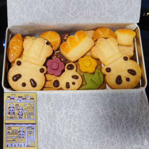 パン屋さんのパンダクッキー